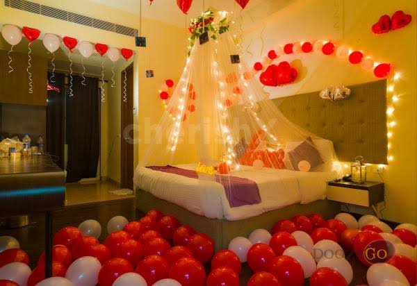 After decoration
